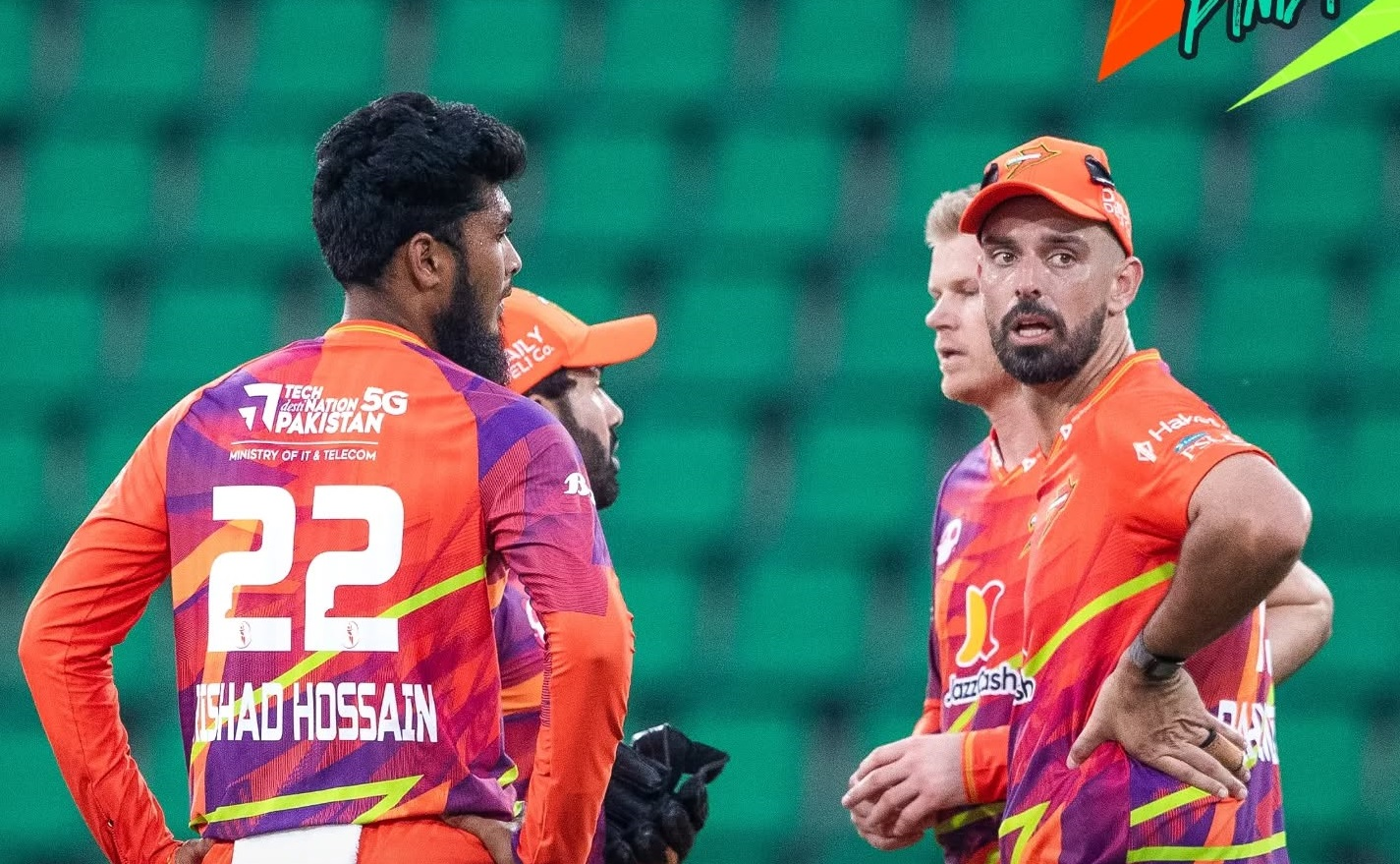 খরুচে বোলিংয়ে রিশাদের এক উইকেট, পিন্ডিজের হারের হ্যাটট্রিক