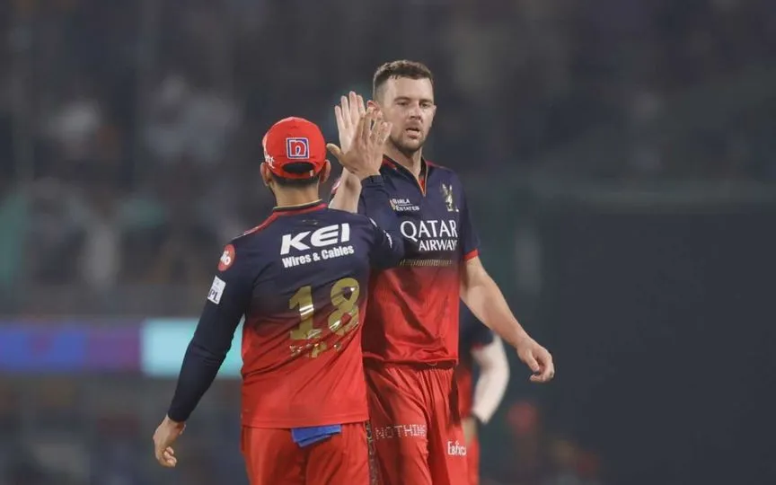বিরাট কোহলি ও জশ হ্যাজেলউড, আইপিএল