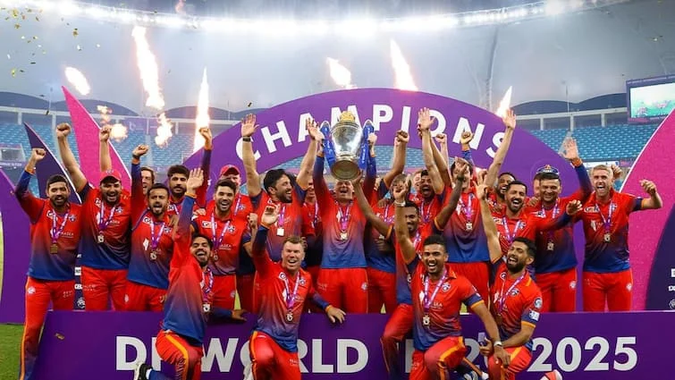 আইএল টি-টোয়েন্টির গত আসরের চ্যাম্পিয়ন দুবাই ক্যাপিটালস, ফাইল ফটো