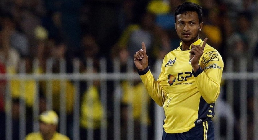 পেশোয়ার জালমির জার্সিতে সাকিব আল হাসান, পিসিবি
