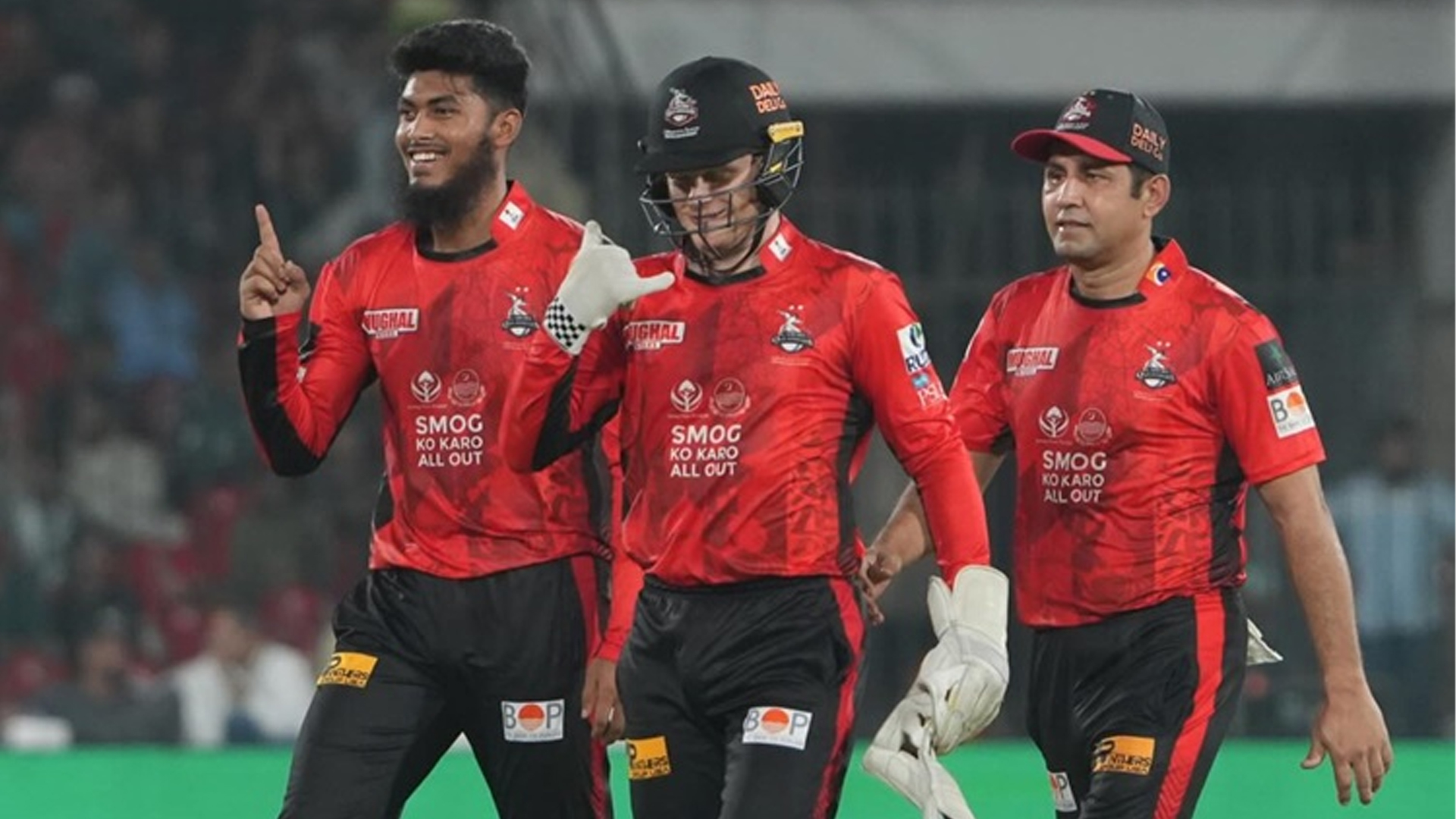 লাহোর কালান্দার্সের ক্রিকেটাররা, পিসিবি