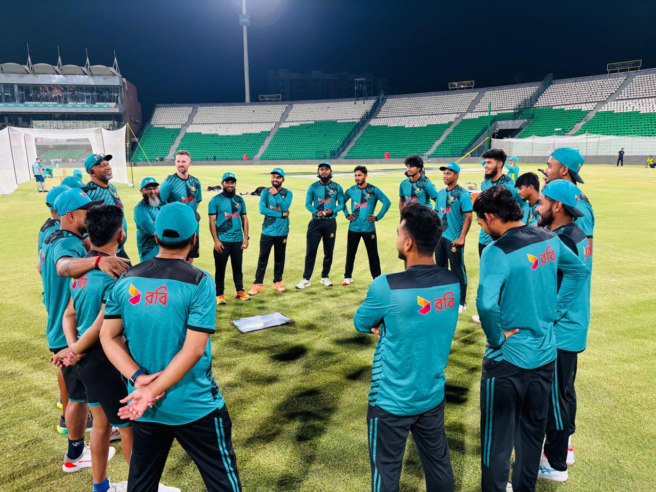 Bangladesh team in Lahore, BCB