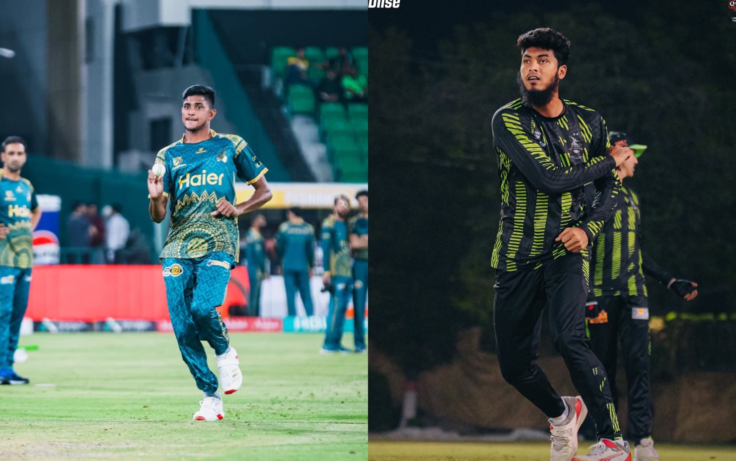 নাহিদ রানা (বামে) ও রিশাদ হোসেন (ডানে)