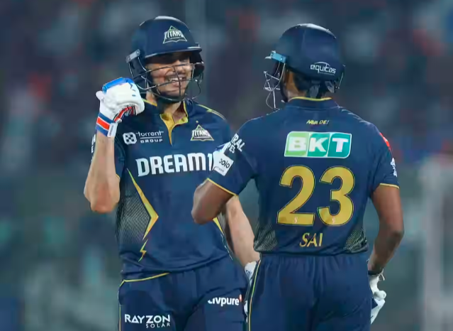 Sai Sudharsan and Shubman Gill got Gujarat Titans off to strong start