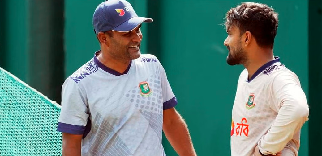 Litton Das and Mohammad Salahuddin, BCB