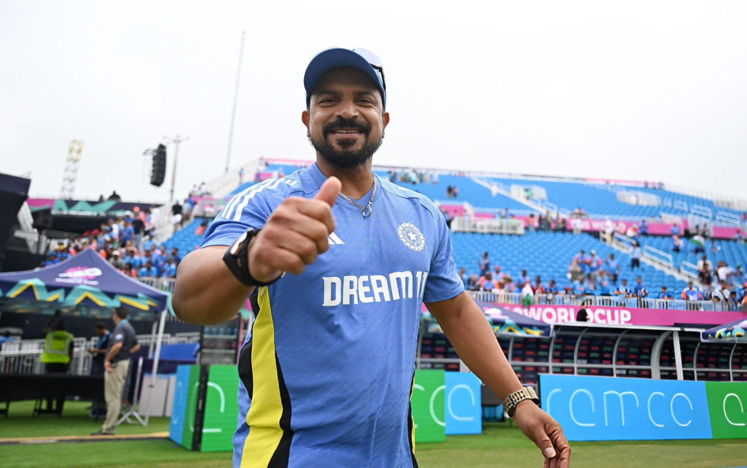 ভারতের অনুশীলন জার্সিতে টি দিলীপ, বিসিসিআই