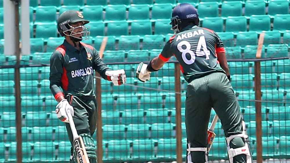 জিসান আলম ও আকবর আলী, বিসিবি
