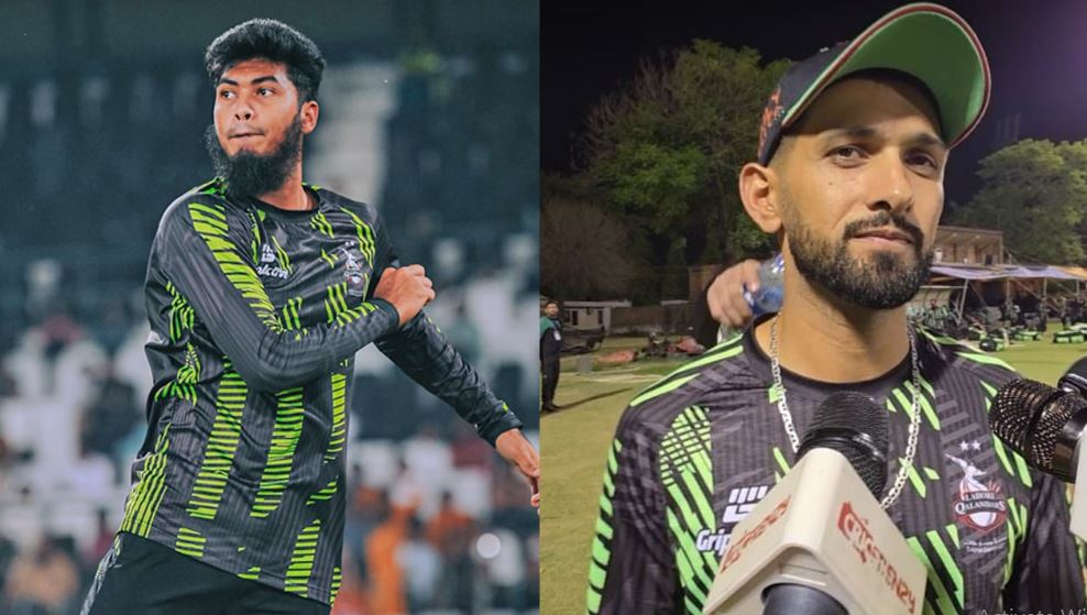 রিশাদ হোসেন (বামে) ও সিকান্দার রাজা (ডানে), ফাইল ফটো