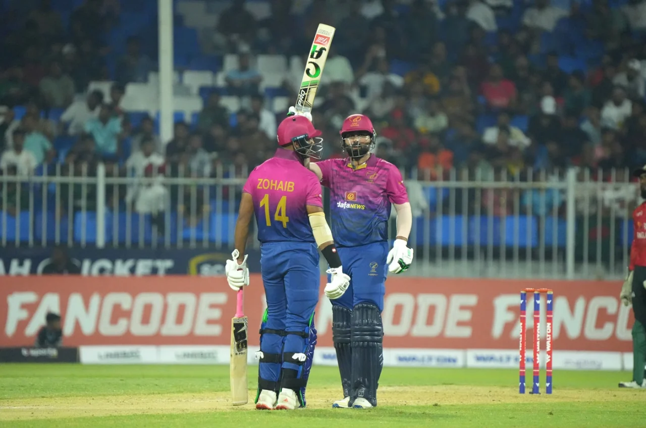 Muhammad Waseem and Muhammad Zohaib added 107 for the opening wicket