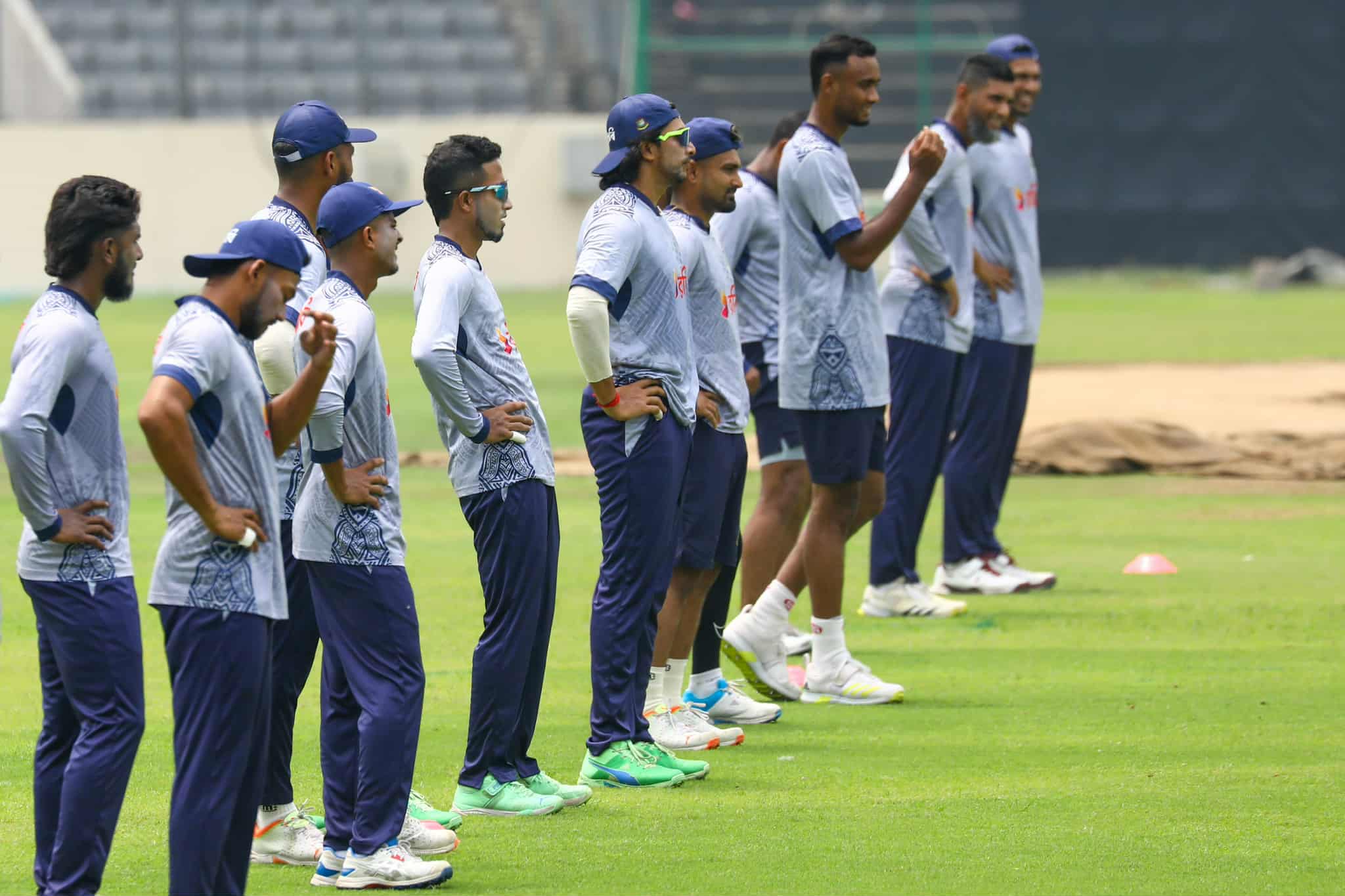 অনুশীলনে বাংলাদেশ দল, ক্রিকফ্রেঞ্জি