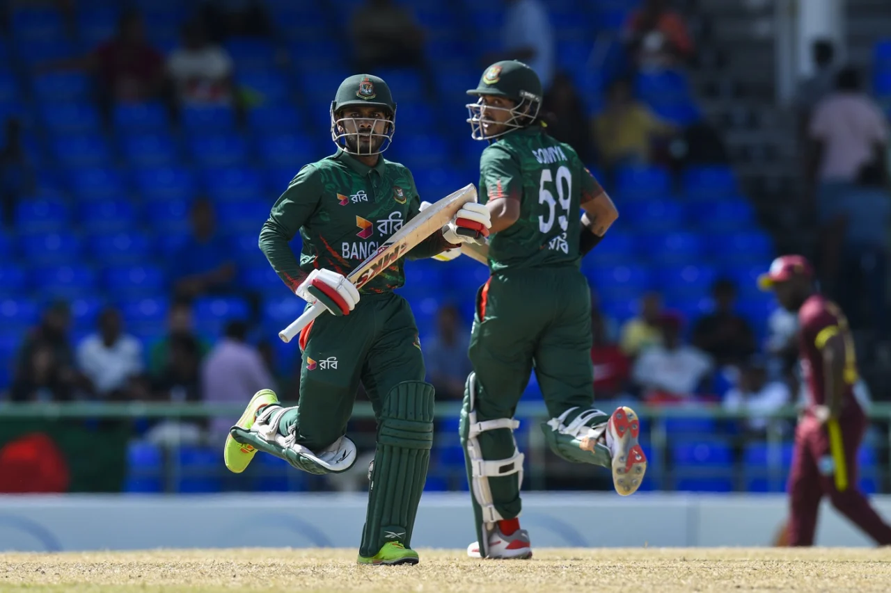Mehidy Hasan Miraz and Soumya Sarkar