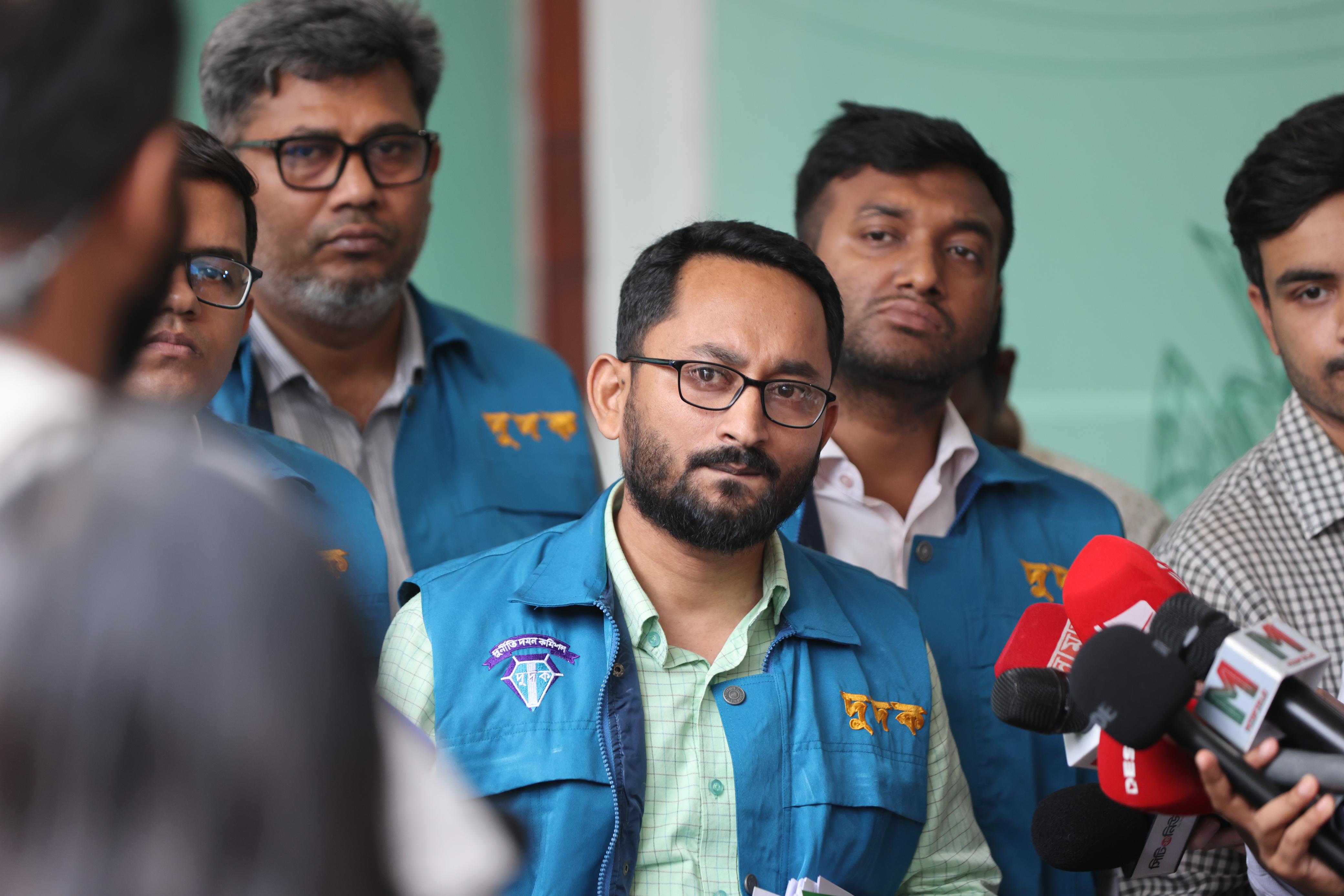 ACC officials brief the media in Mirpur, Cricfrenzy