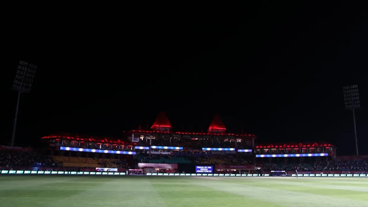 The PBKS-DC game in Dharamsala was called off after a floodlight failure, BCCI