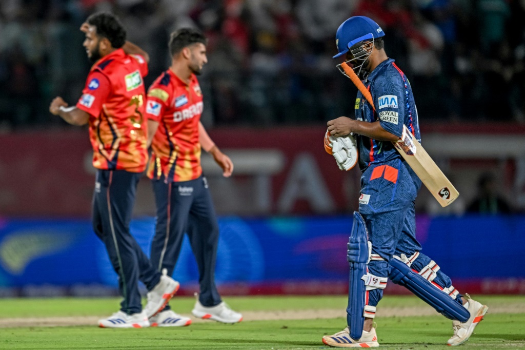 Rishabh Pant (R) has scored just 128 runs at an average of 12.8 in the IPL this season