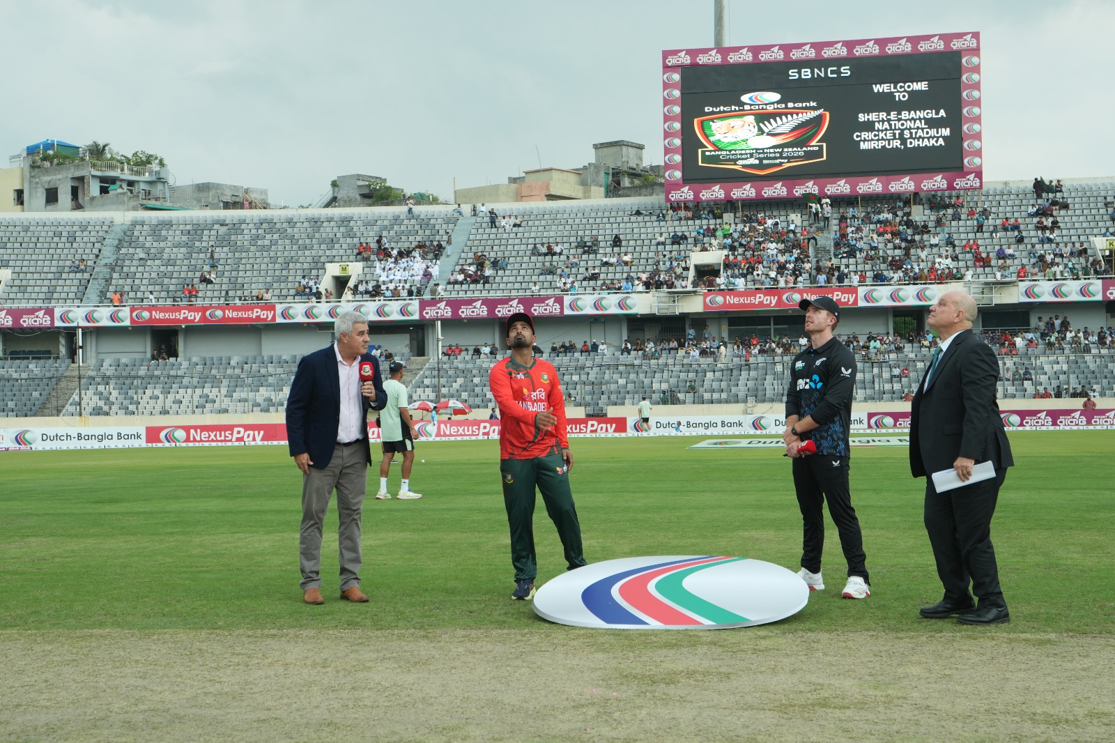 Bangladesh to bat first in 3rd T20I