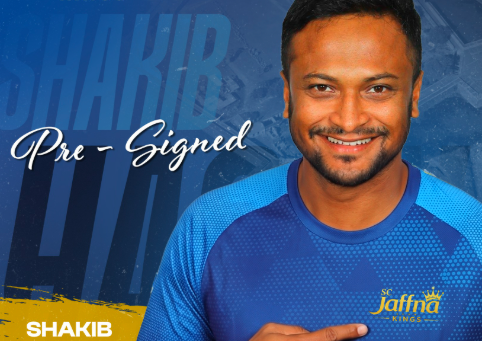 Shakib Al Hasan set for LPL return as he joins Jaffna Kings