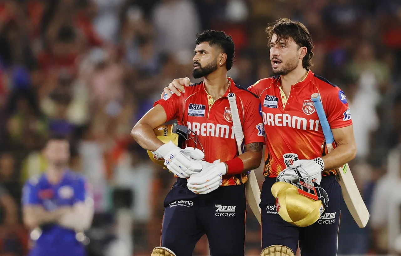 Shreyas Iyer and Marcus Stoinis finished the chase for Punjab Kings