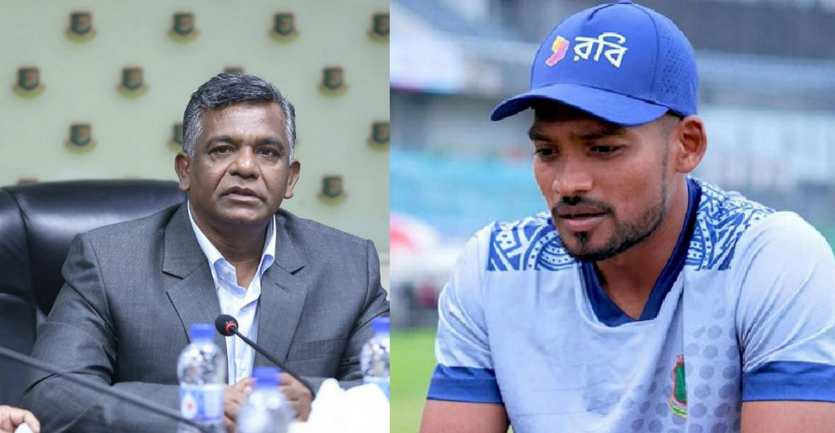 আমিনুল ইসলাম  বুলবুল ও নাজমুল হোসেন শান্ত