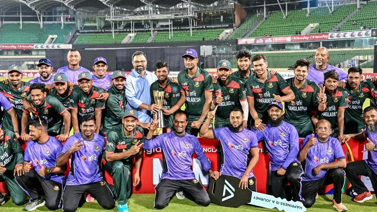 অস্ট্রেলিয়াকে সিরিজ হারিয়ে র‍্যাঙ্কিংয়ে সুখবর পেল বাংলাদেশ