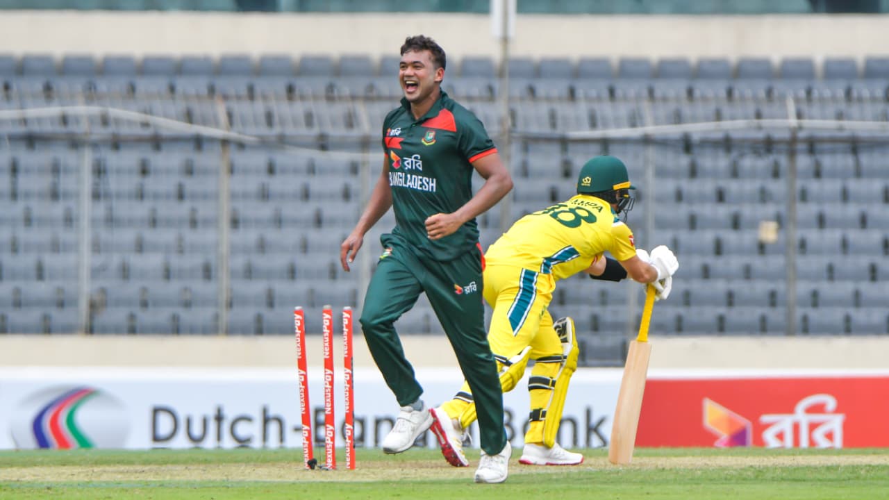 Taskin Ahmed bags three wickets, Cricfrenzy