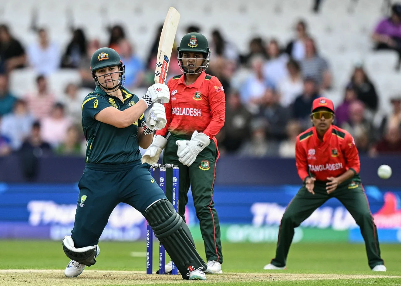 Georgia Voll played a quick innings, AFP
