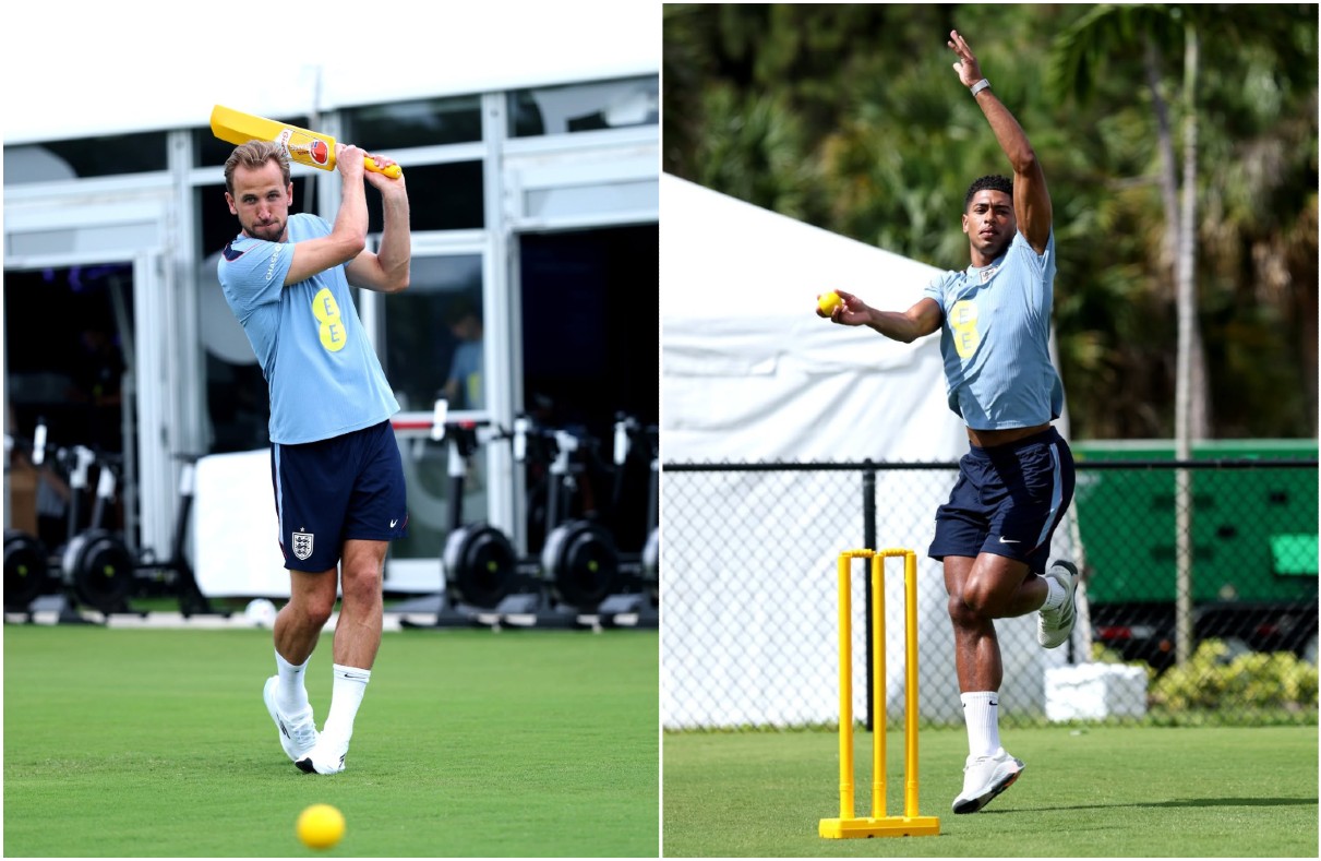 England football stars turn to Cricket ahead of FIFA World Cup