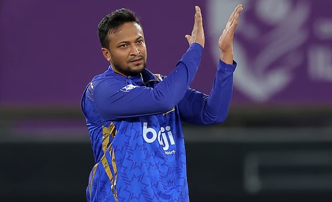 মেজর লিগ ক্রিকেটে গাজানফারের বদলি সাকিব