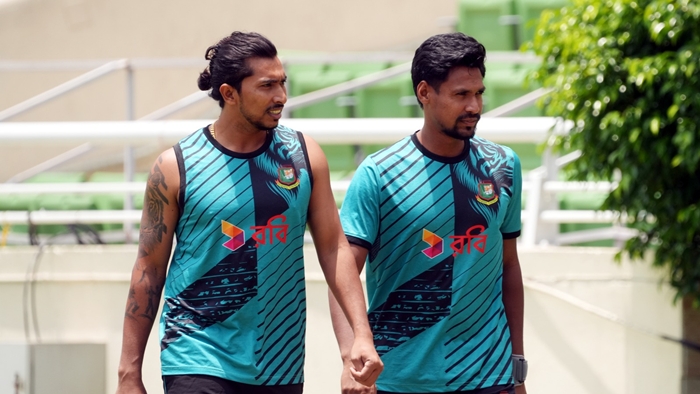 Mustafizur Rahman and Soumya Sarkar