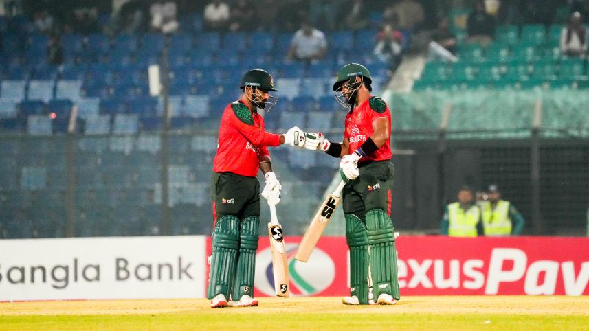 লিটন দাস ও পারভেজ হোসেন ইমন