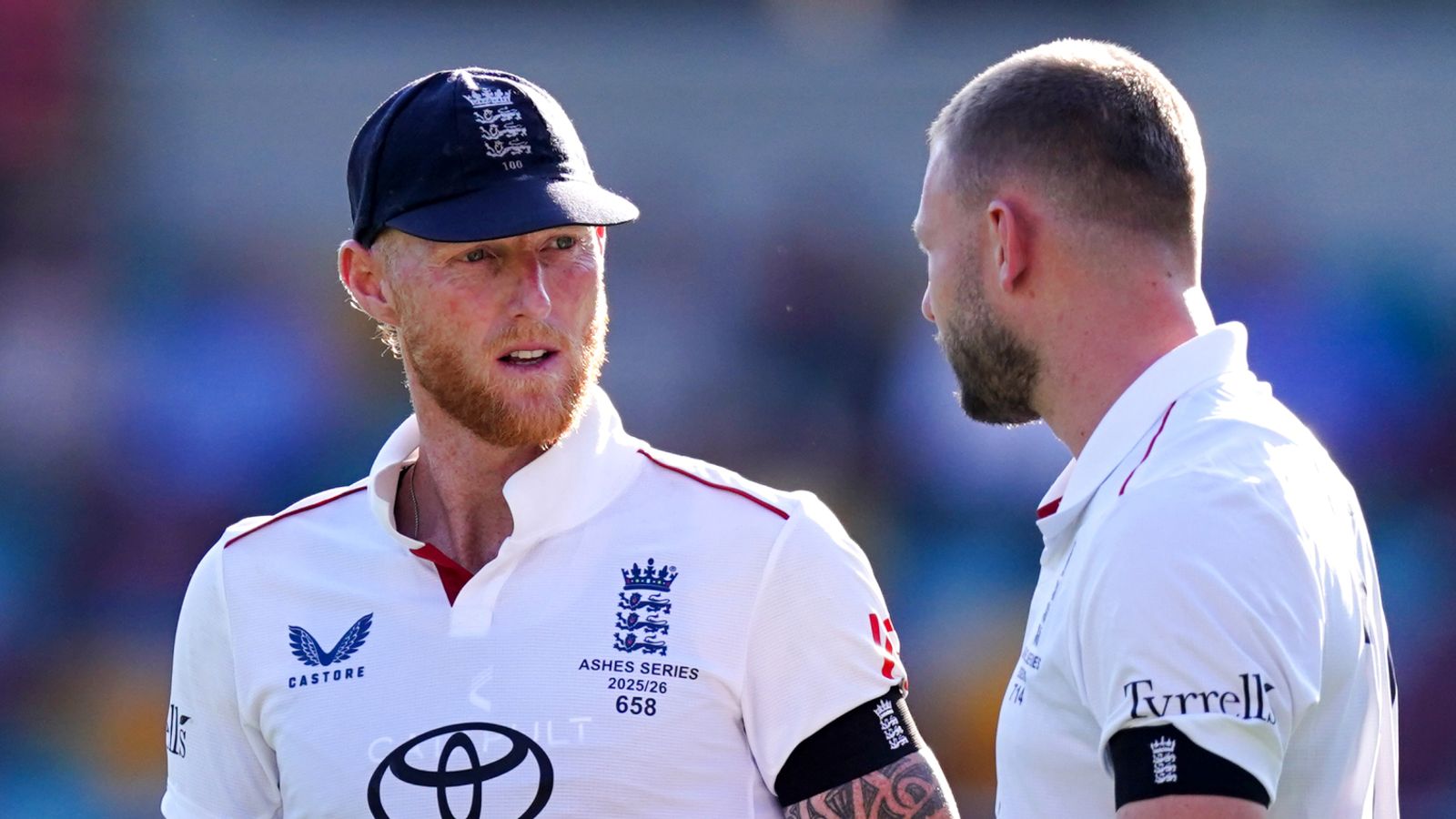 Ben Stokes and Gus Atkinson