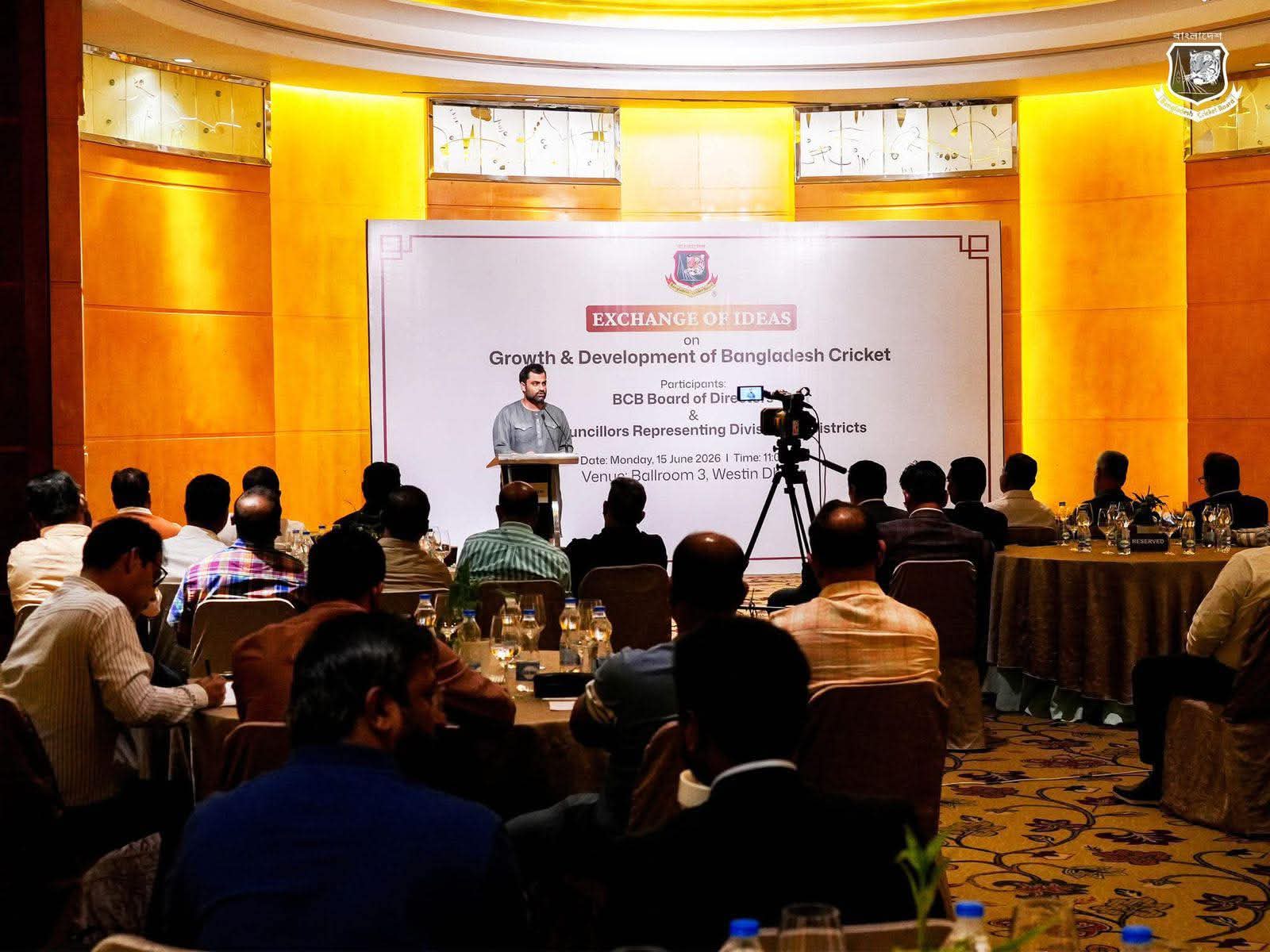 BCB president calls for stronger grassroots cricket at BCB exchange session