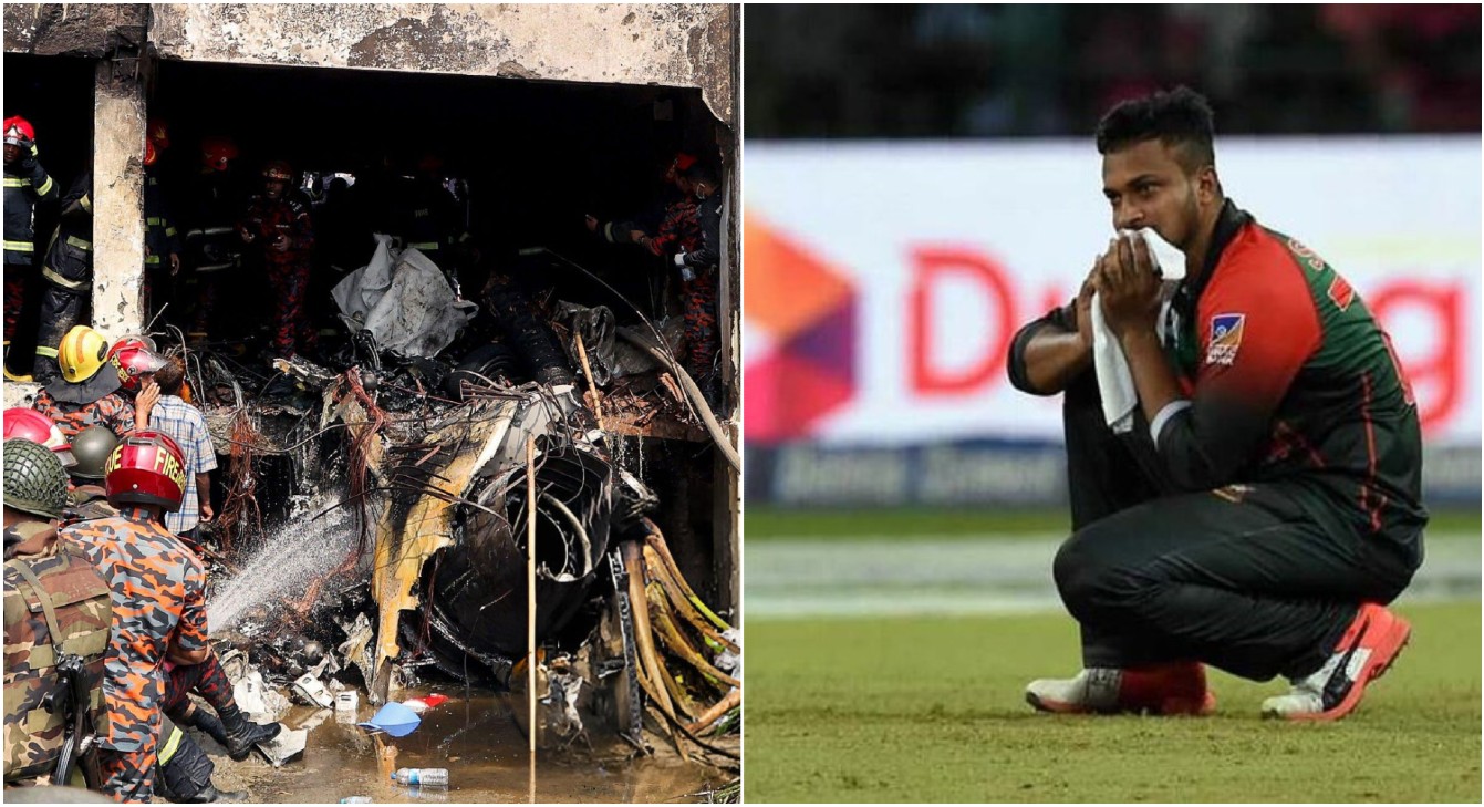 Shakib Al Hasan mourn