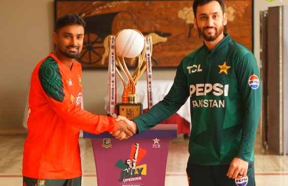 Two team captains before T20 series
