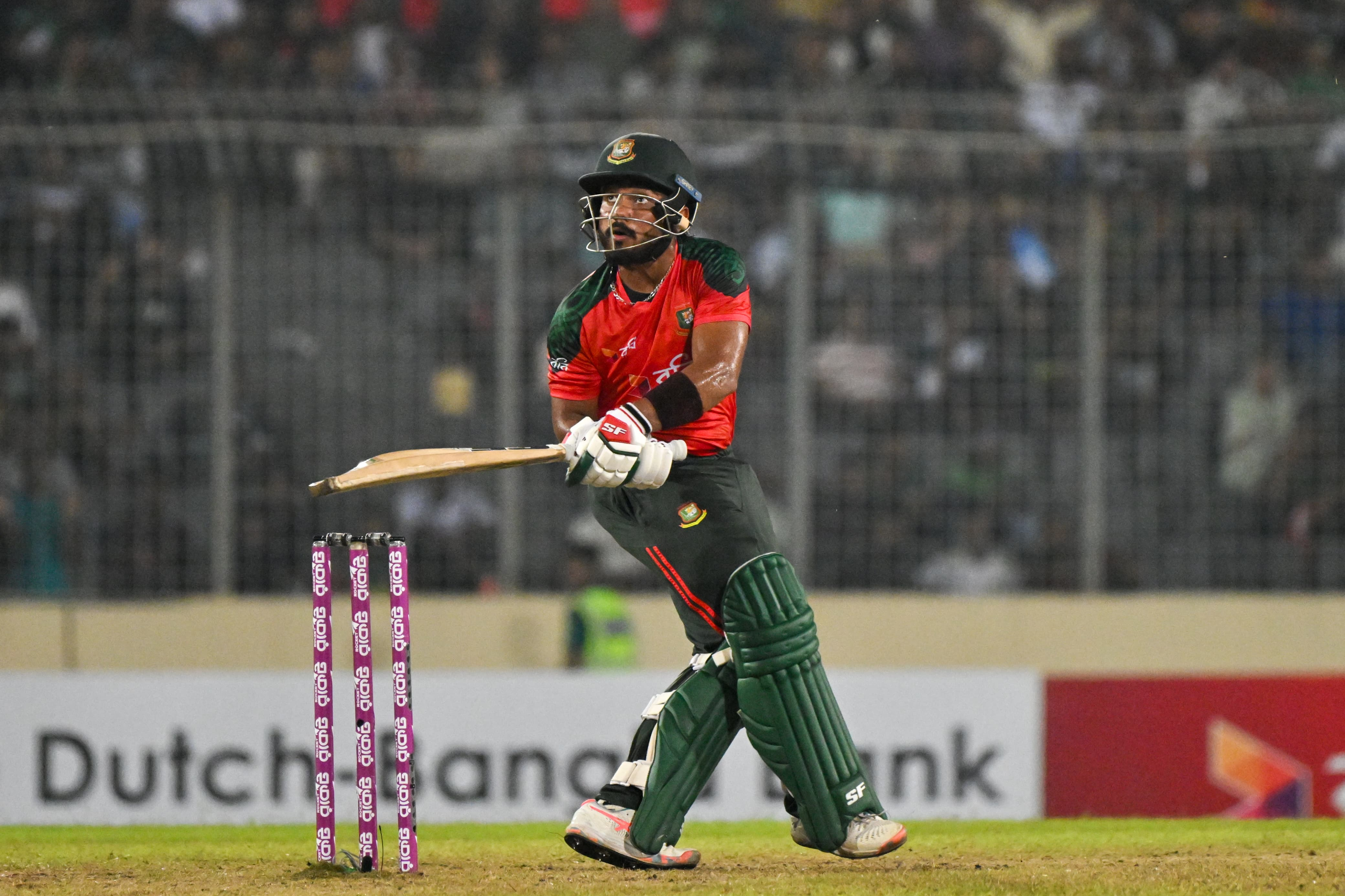 Parvez Hossain Emon in action, Cricfrenzy