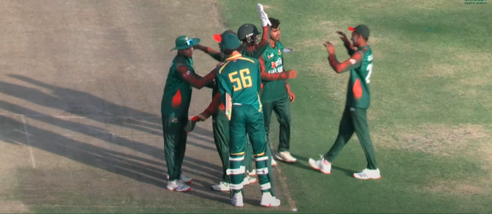Bangladesh U19 clinch series against SA