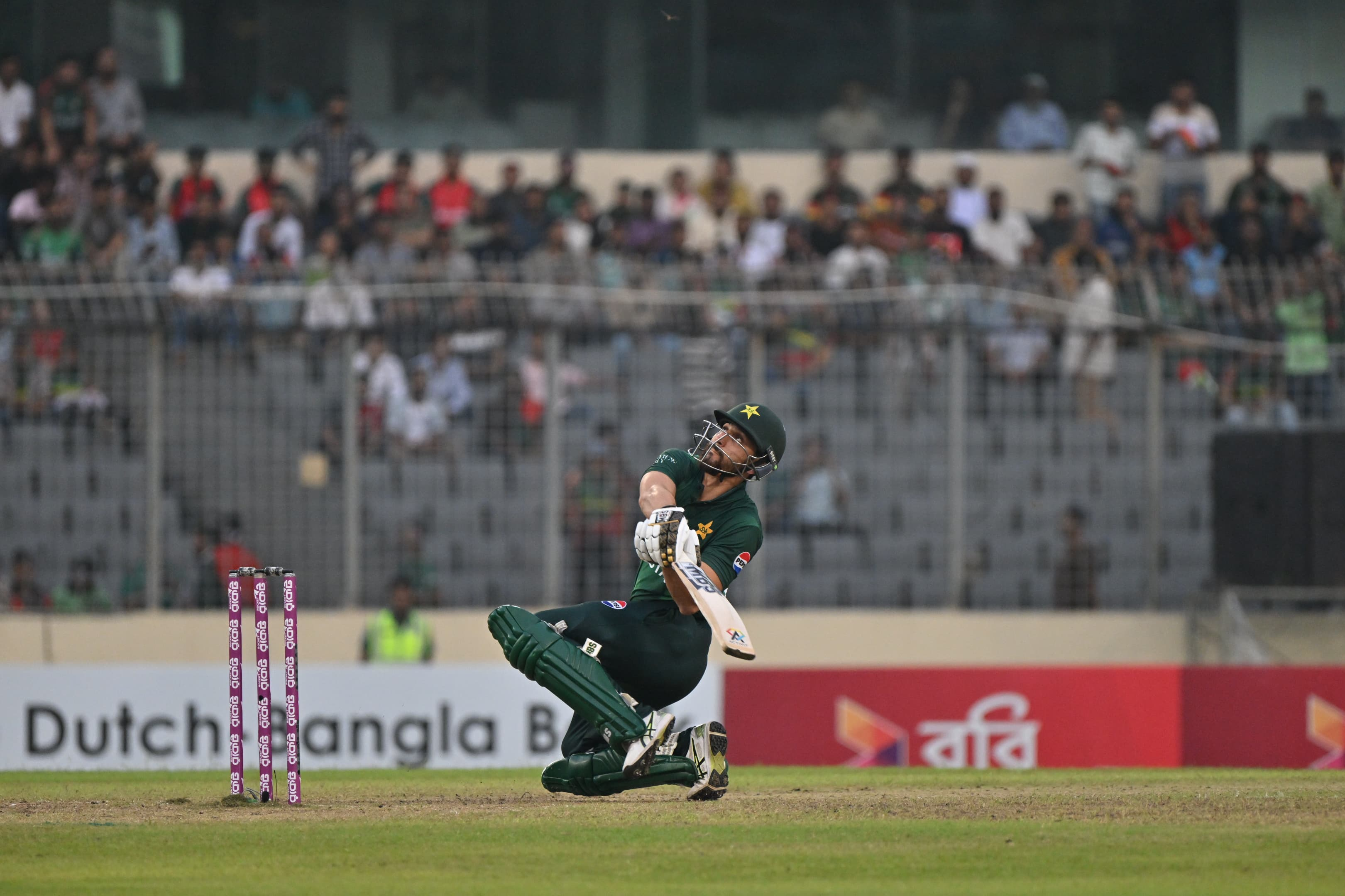 Pakistan captain Salman Agha in action, Cricfrenzy