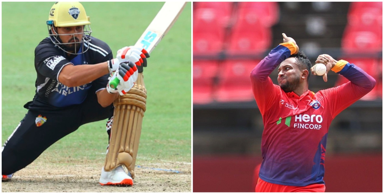 Nurul Hasan Sohan and Shakib Al Hasan in GSL