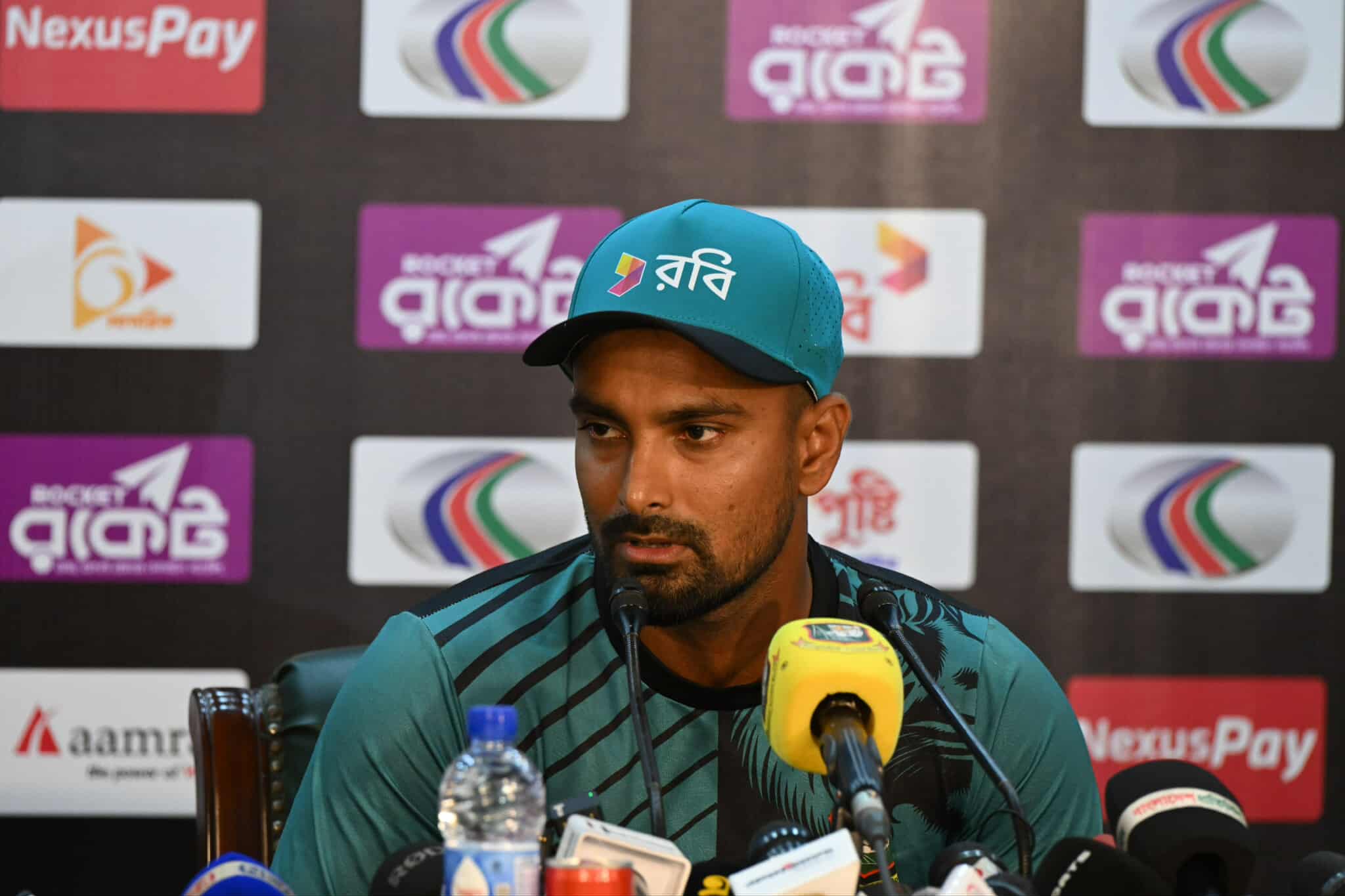 সংবাদ সম্মেলনে লিটন দাস, ক্রিকফ্রেঞ্জি