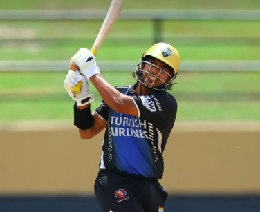 Soumya Sarkar plays a shot