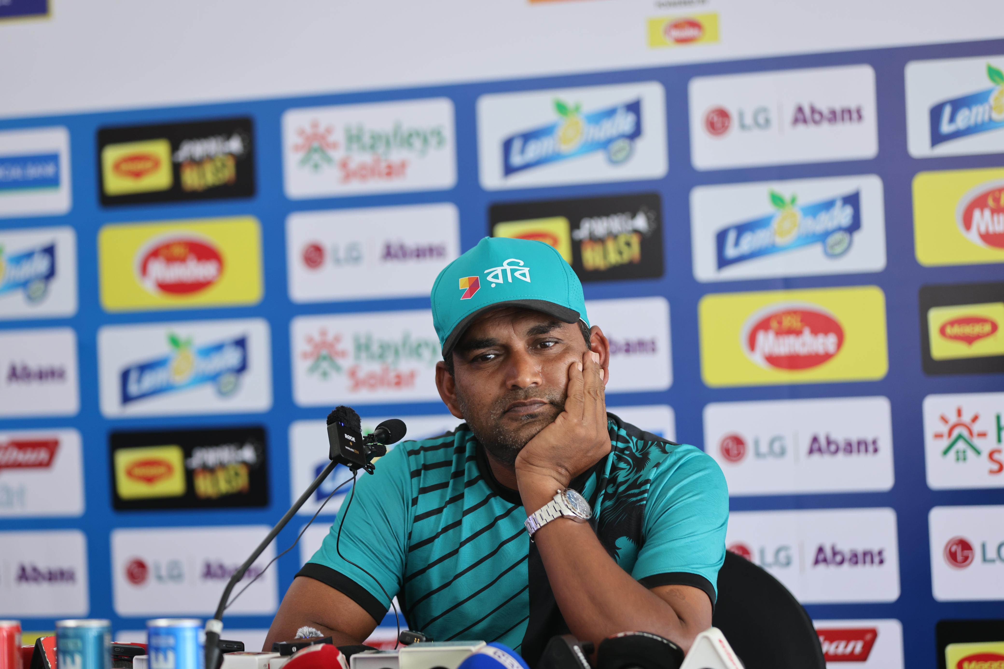 Mohammad Salahuddin during press meet today, Cricfrenzy