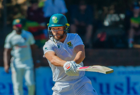 Wiaan Mulder plays a shot