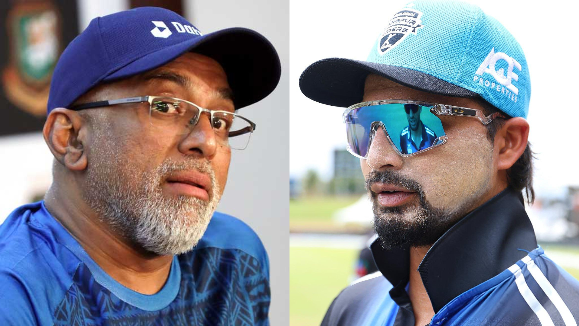 চান্ডিকা হাথুরুসিংহে ও নুরুল হাসান সোহান