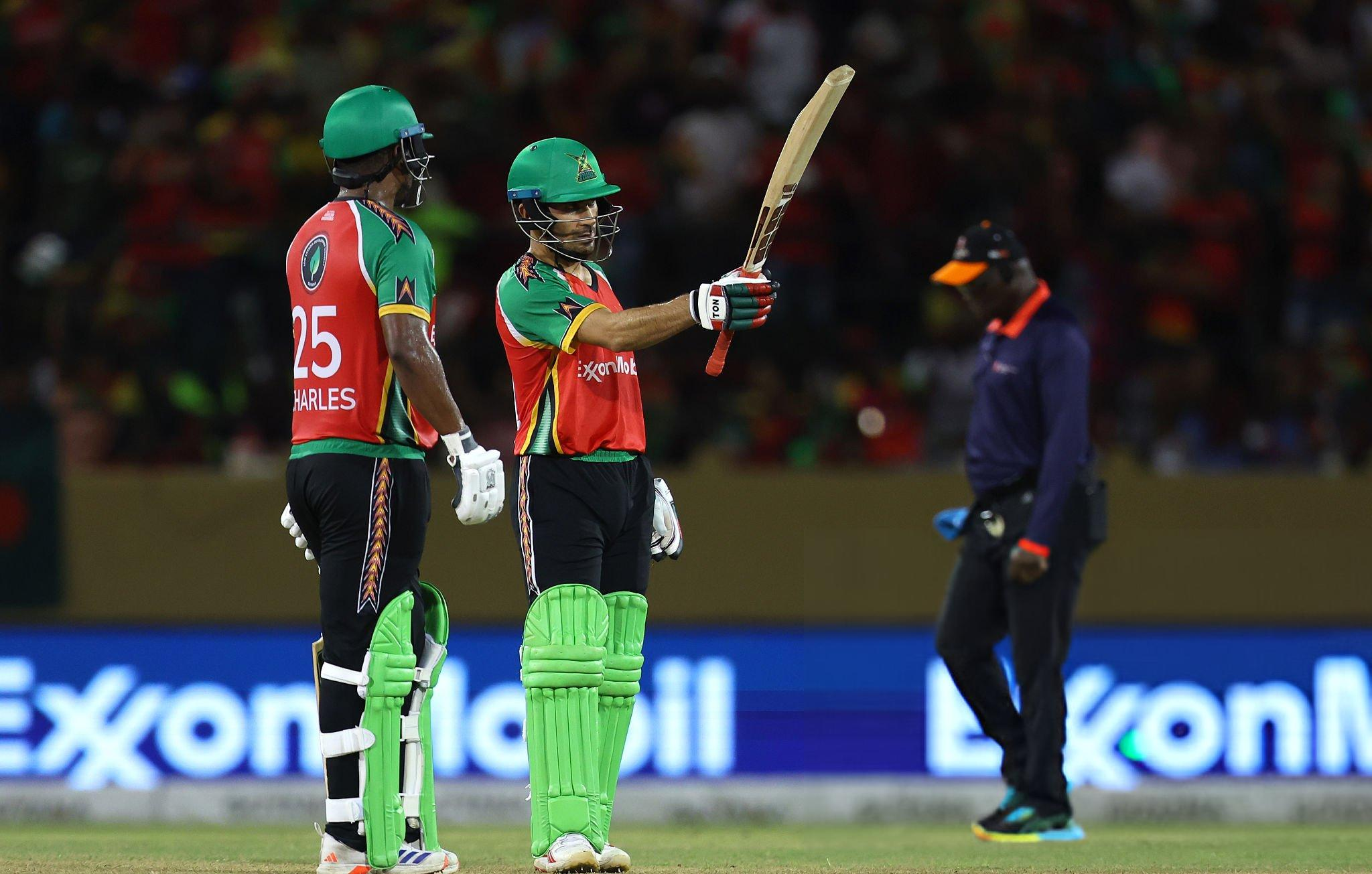 Johnson Charles and Rahmanullah Gurbaz both hit fifies