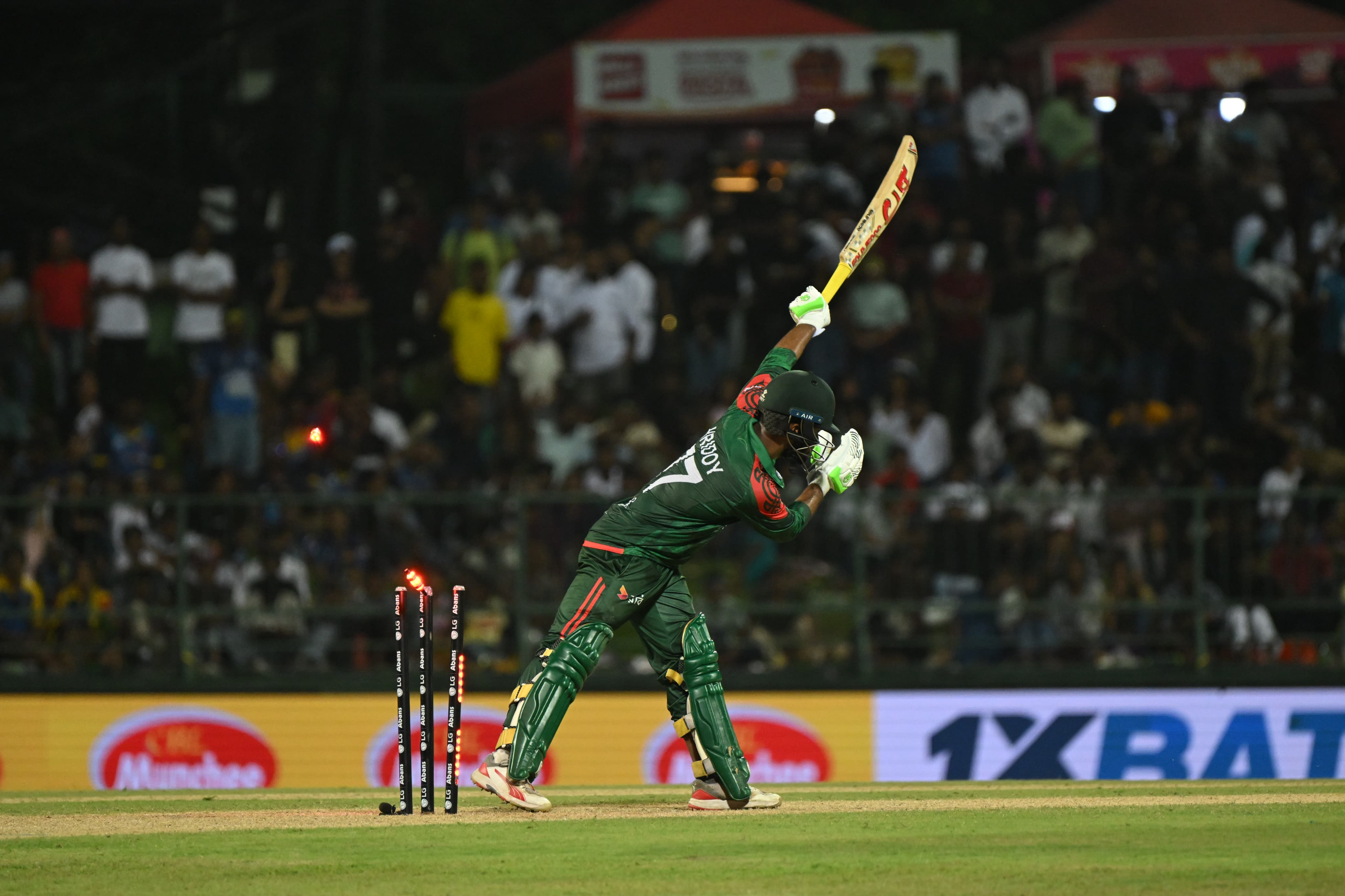 Towhid Hridoy was bowled after heating fifty, Cricfrenzy