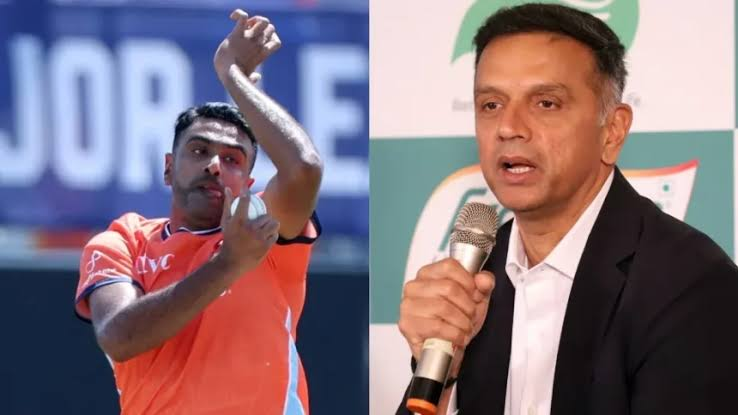 দ্রাবিড়ের দলের অধিনায়ক ও মেন্টর অশ্বিন
