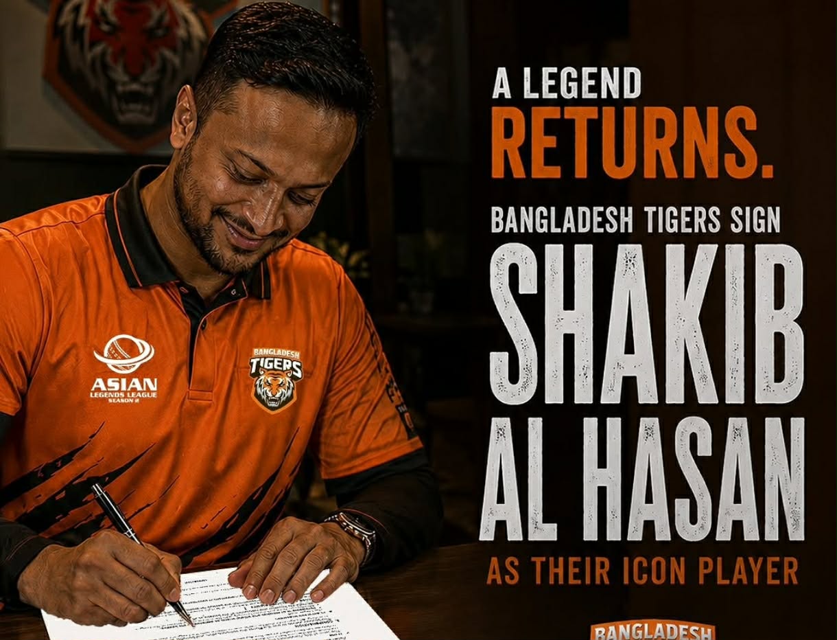 বাংলাদেশ টাইগার্সের আইকন সাকিব