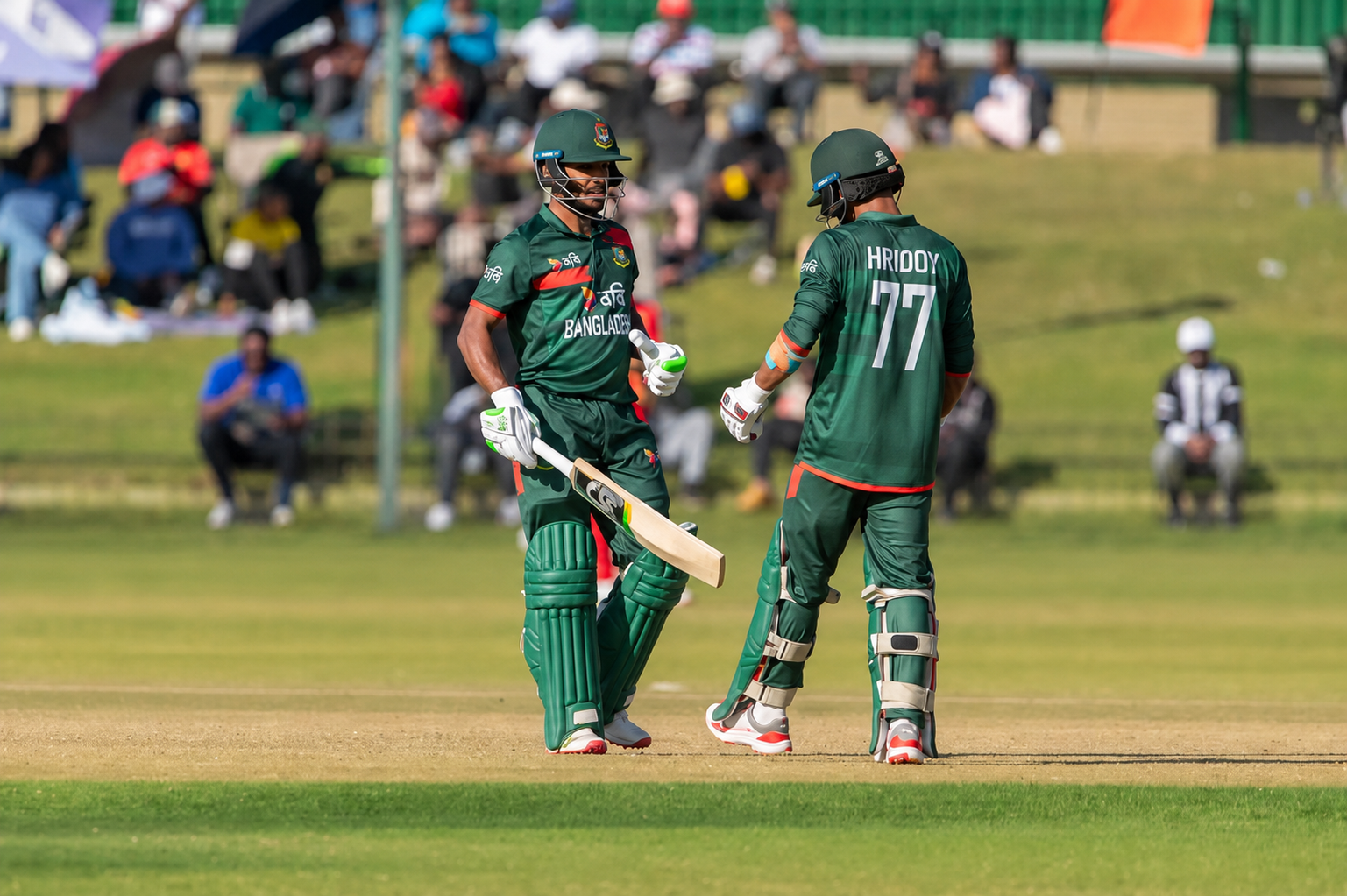 হৃদয়-তানজিদের ফিফটির পরও সিরিজ হারল বাংলাদেশ