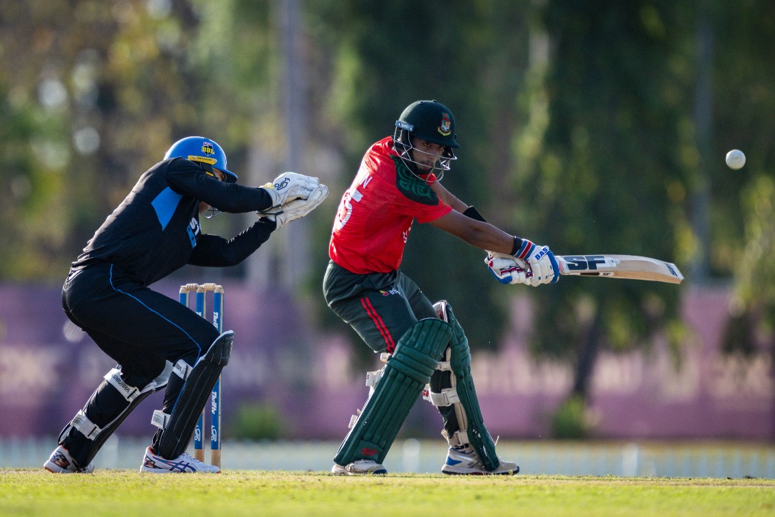 Jishan Alam in action