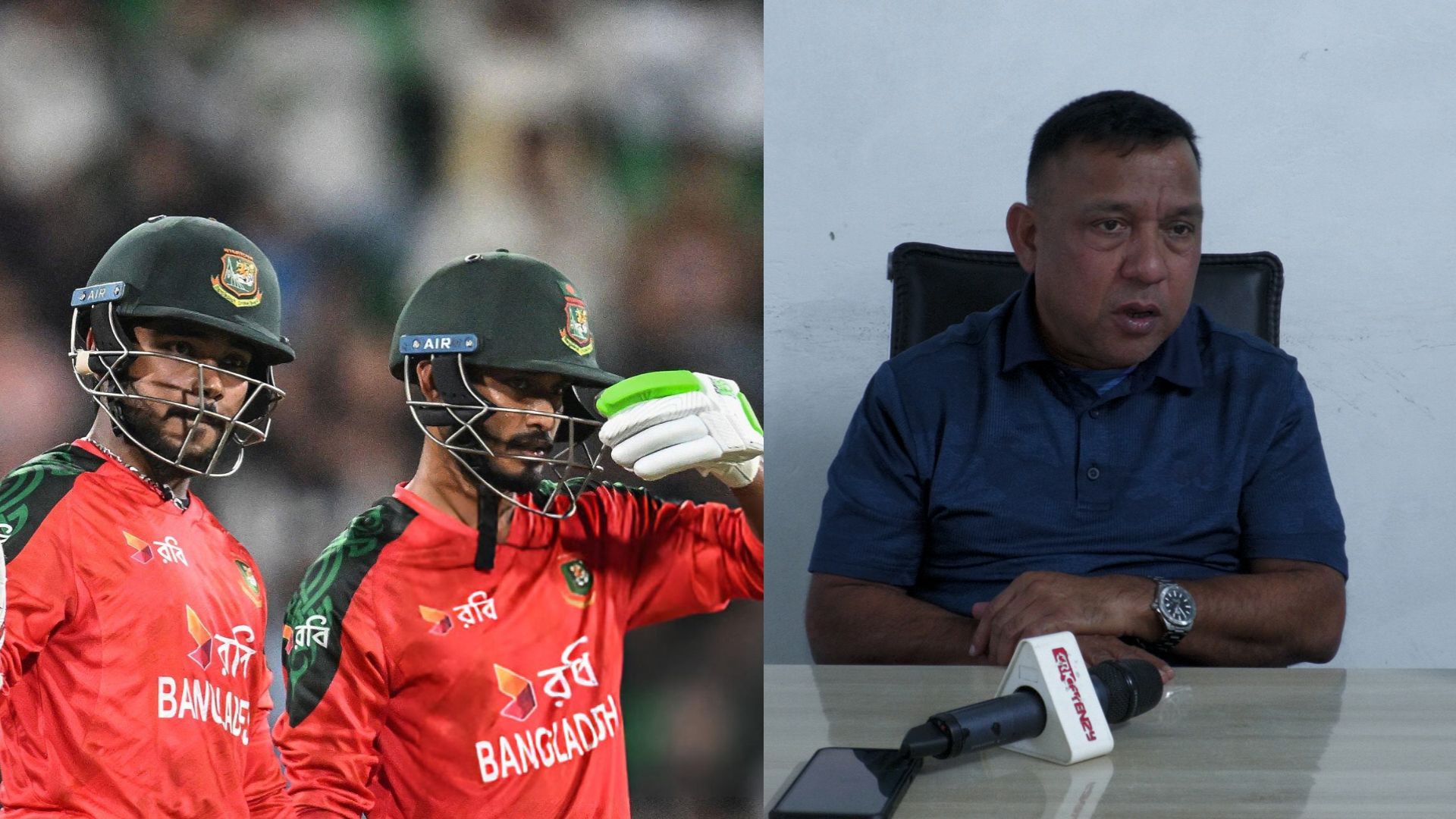 পারভেজ হোসেন ইমন, তানজিদ হাসান তামিম ও খালেদ মাহমুদ সুজন, ক্রিকফ্রেঞ্জি