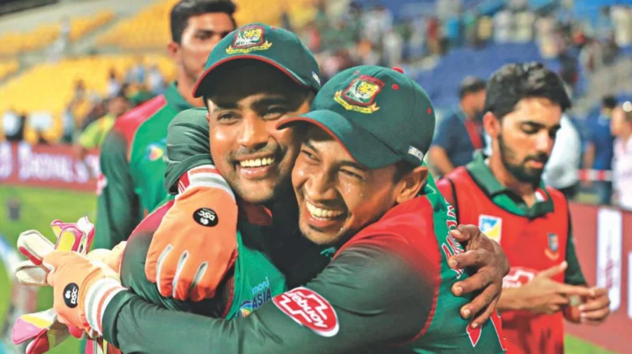 Imrul Kayes with Mushfiqur Rahim, File Photo